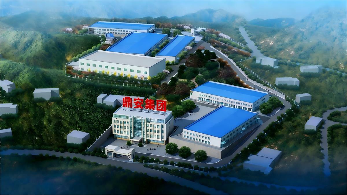 建成后的现代化工厂